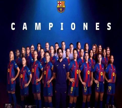 提前4輪衛(wèi)冕成功，巴薩女足完成西女超七連冠