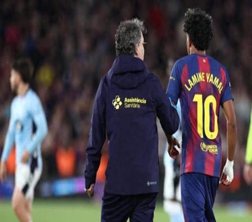 賽季報(bào)銷！亞馬爾左腿重傷缺陣5周，巴薩爭(zhēng)冠沖刺遭遇沉重打擊