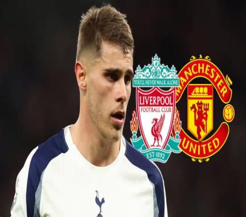 熱刺降級(jí)他就走，曼聯(lián)利物浦二選一范德文心意已決