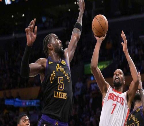 湖人隊中鋒艾頓談他在打火箭隊的首輪扮演的角色：自己就是個后衛(wèi)