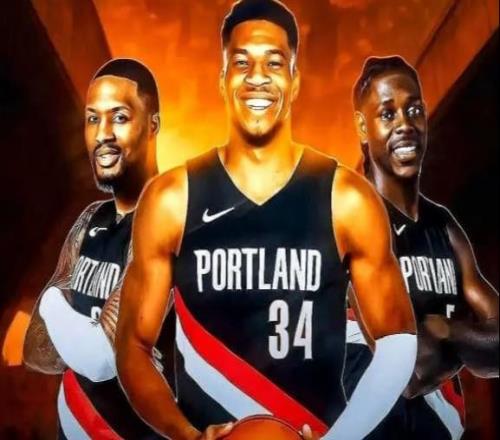 你好，字母哥！開拓者兩老炮“釣魚”字母哥！