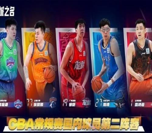 CBA官宣最佳陣容：胡金秋賀希寧龐崢麟領(lǐng)銜一陣周琦領(lǐng)銜二陣