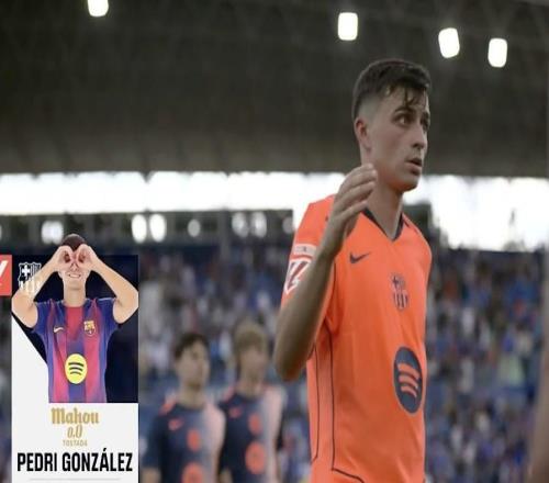 直塞送助攻，佩德里當(dāng)選巴薩客戰(zhàn)赫塔費(fèi)全場(chǎng)最佳球員