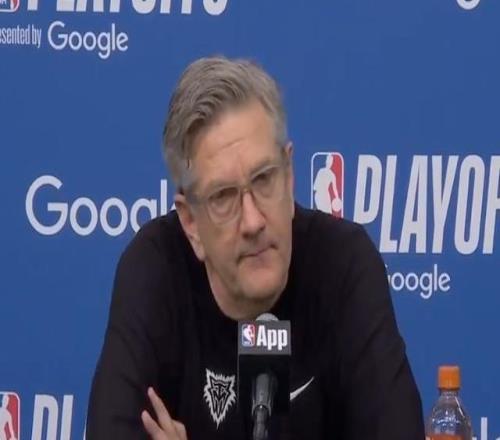 森林狼主帅：迪文琴佐是核心与灵魂，这对他来说是毁灭性打击