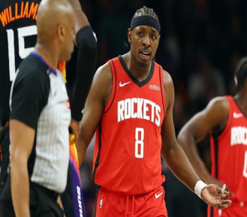 火箭隊(duì)泰特在G4后的垃圾話中向身材高大的湖人隊(duì)球員挑釁，要打架