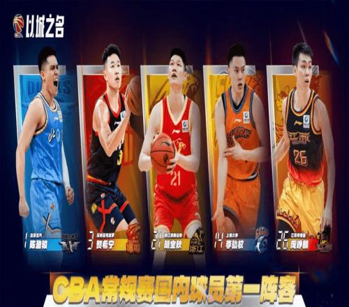 2526赛季CBA常规赛最佳阵容出炉