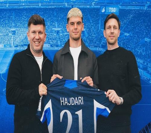 官方：霍芬海姆與22歲后衛(wèi)哈伊達(dá)里續(xù)長約，球員現(xiàn)身價(jià)2000萬歐