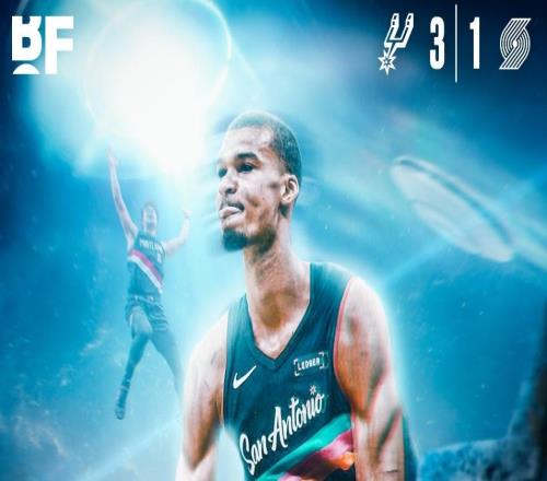 文班亞馬赤膊抱緊?？怂?！27+4斷7帽創(chuàng)3紀(jì)錄美媒PS千手羅漢盛贊