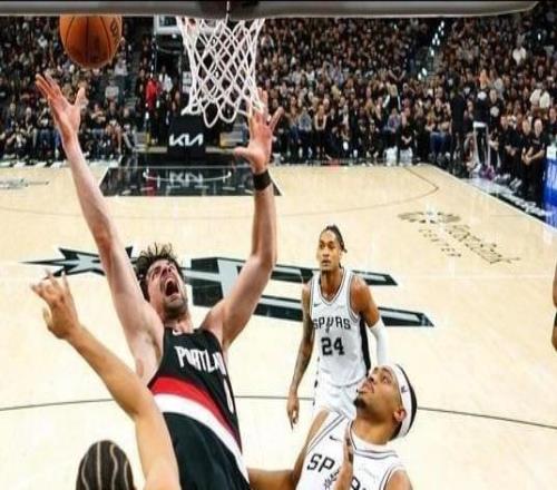 文班亞馬狂轟27分11板7帽馬刺21分逆轉(zhuǎn)11493大勝開(kāi)拓者