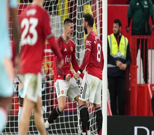 曼聯(lián)21險(xiǎn)勝布倫特福德，歐冠門票只剩最后四步