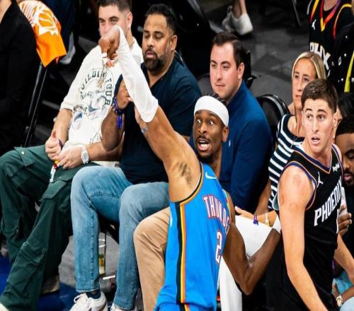 40橫掃晉級(jí)！亞歷山大31分8助，布克24分，雷霆131122再勝太陽(yáng)