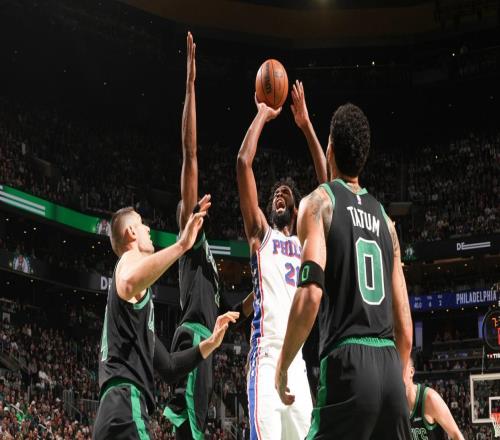 恩比德33+8，76人爆冷完勝綠軍！喬治立大功，塔圖姆布朗末節(jié)2分