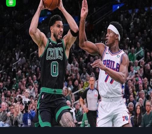 76人11397凱爾特人23挽救賽點，恩比德33+8，塔圖姆24+16