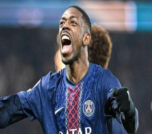 代表巴黎歐冠淘汰賽打進(jìn)9球，登貝萊追平KK并列隊(duì)史第二