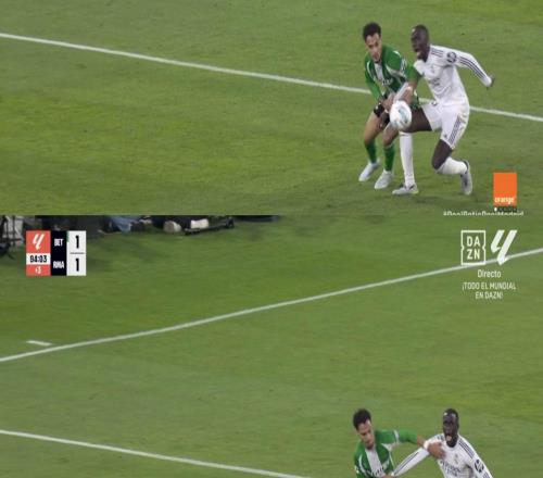 西班牙裁判技術(shù)委員會認定，貝萊林對皇馬的讀秒扳平?jīng)]有問題