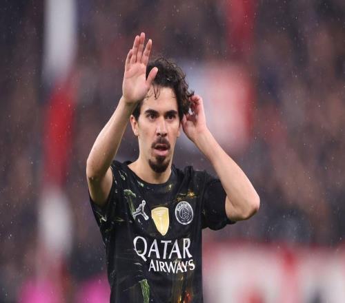 維蒂尼亞轉(zhuǎn)會巴黎后52場歐冠全部都有出場，為同期最多