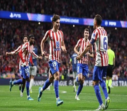 單賽季歐戰(zhàn)進球上雙，阿爾瓦雷斯成為繼法爾考之后馬競第二人