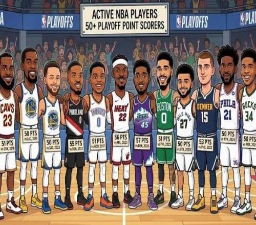 季后賽單場(chǎng)狂砍50+有多難現(xiàn)役僅這12位“狠人”做到過！