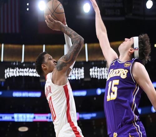 轟22+7掀翻湖人！火箭22歲1.22億狀元崛起，烏度卡：沒他贏不了