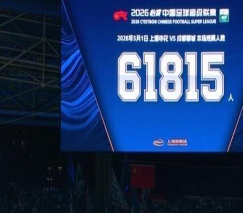 今日有3場比賽觀眾數(shù)超6萬，贛超揭幕戰(zhàn)60163人今年業(yè)余最高