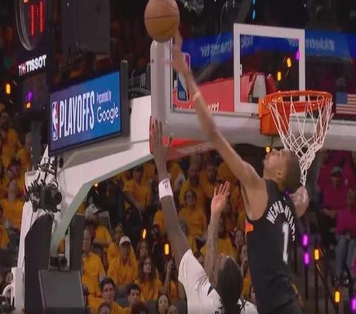 太離譜了！文班亞馬12個(gè)大帽！創(chuàng)造NBA季后賽歷史