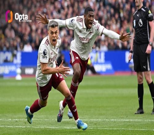 82分06秒絕殺，為阿森納自2023年以來英超10比賽中最晚進(jìn)球