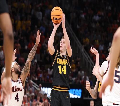 愛荷華大學(xué)斯特茨NBA選秀體測投籃表現(xiàn)搶眼