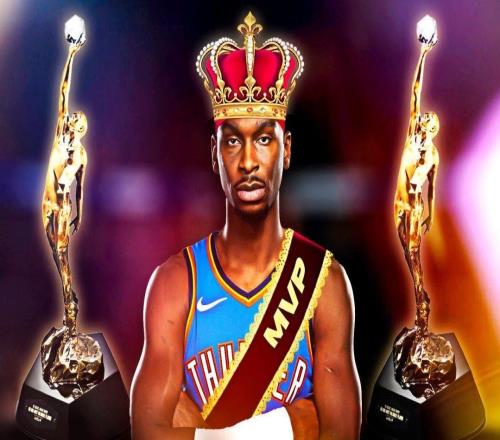 牛叉，雷霆隊亞歷山大蟬聯(lián)MVP，成為NBA史上第14位蟬聯(lián)MVP的球員