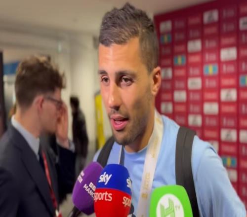 羅德里：塞門約的進球我們后來還在跟他開玩笑呢，真沒想到