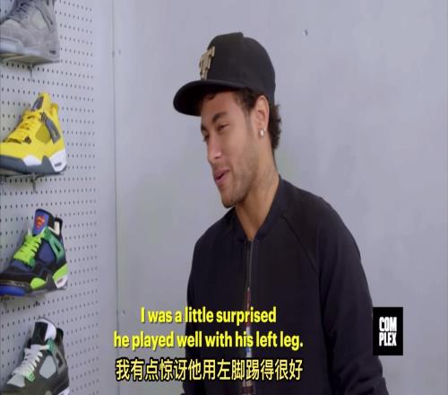 当年内马尔和比伯一起玩的片段！内马尔：小老弟练练没准能踢职业