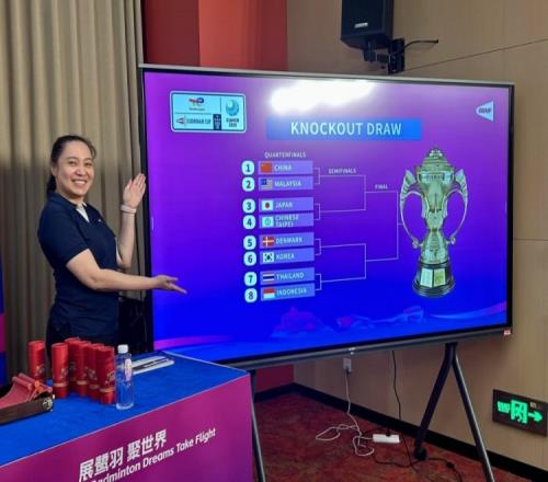 苏迪曼杯14决赛对阵：国羽vs马来西亚日本vs中国台北