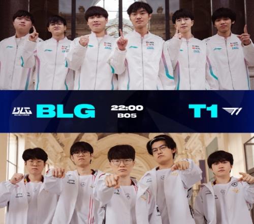 根据w冠w冠的羁绊！T1今天赢下DNF，BLG是不是要赢下WBG