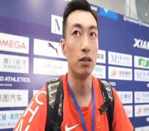 长三角钻石赛男子三级跳远决赛，朱亚明16.92米获得铜牌