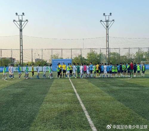 2025年第四届中青赛青岛赛区男子初中年龄段U13、U15组开赛