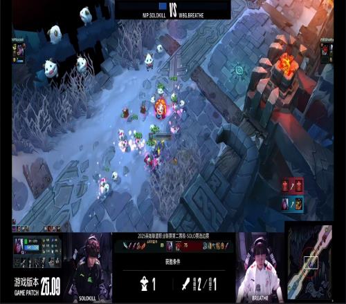 NIPvsWBG选边SOLO：Solokill韦鲁斯双杀呼吸哥鳄鱼，NIP首局选蓝！