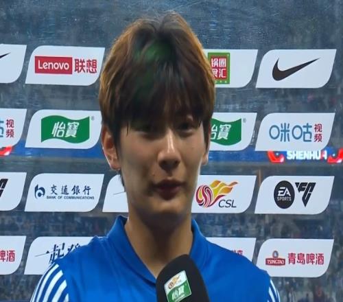 杨皓宇：进球没有秘诀就是刻苦训练，教练信任我们给了我们机会
