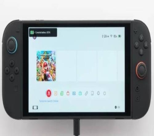 Switch2全新充电模式曝光！电池延缓老化寿命更长了