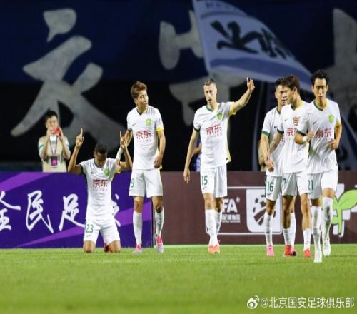 中国足协杯第3轮，北京国安客场50战胜石家庄功夫，晋级下一轮