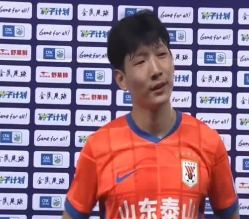 卢永涛：本场比赛发挥还可以打进一球，但还需要与队友多磨合磨合
