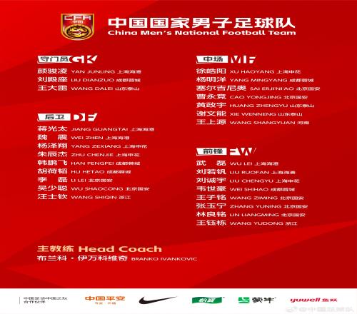 国足新一期大名单：武磊回归！杨明洋首入选，王钰栋、刘若钒在列