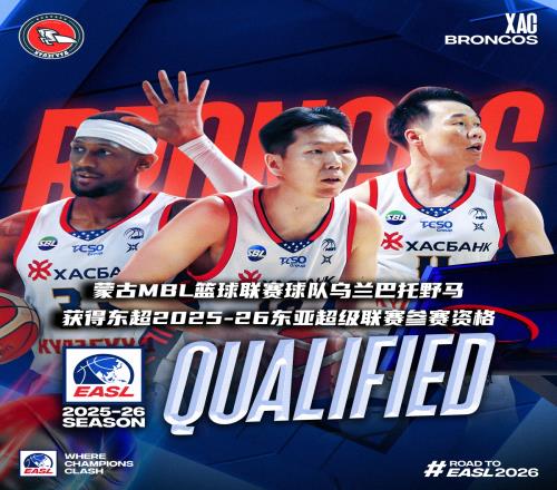 东超首支蒙古球队诞生！乌兰巴托野马MBL成功卫冕并晋级！
