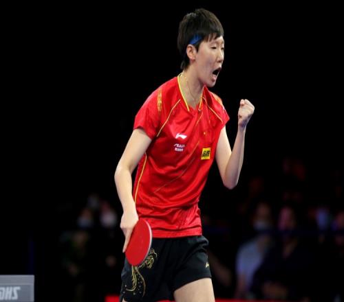 将与孙颖莎争冠！王曼昱40横扫陈幸同，晋级世乒赛女单决赛