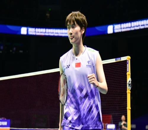 终结对手27连胜！陈雨菲20淘汰安洗莹，晋级新加坡公开赛女单4强