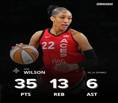 WNBA历史首人！阿德巴约女友18中12爆砍35分13板6助4断3帽！
