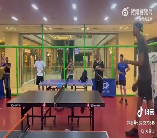 不是我说，文班亚马这乒乓球技术，很多吧友都打不过他吧