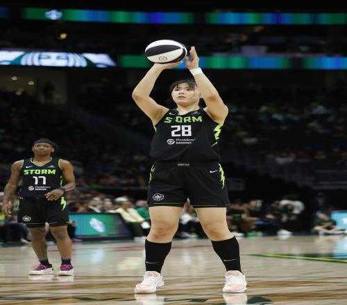 在风暴场均打8.7分钟！李月汝回应申请交易：尝试往上跳期待机会