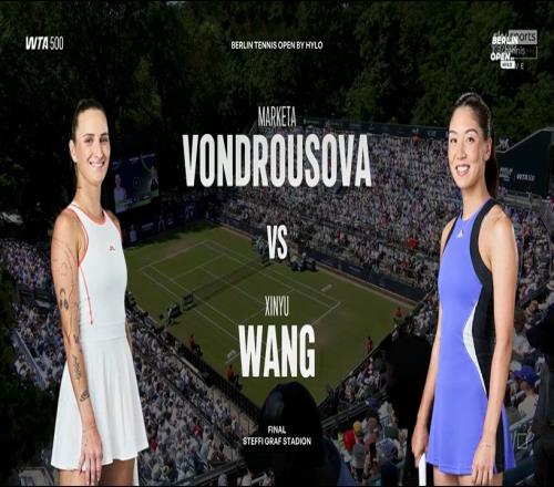 遗憾！WTA500柏林站决赛：王欣瑜首盘抢七不敌万卓索娃大比分01