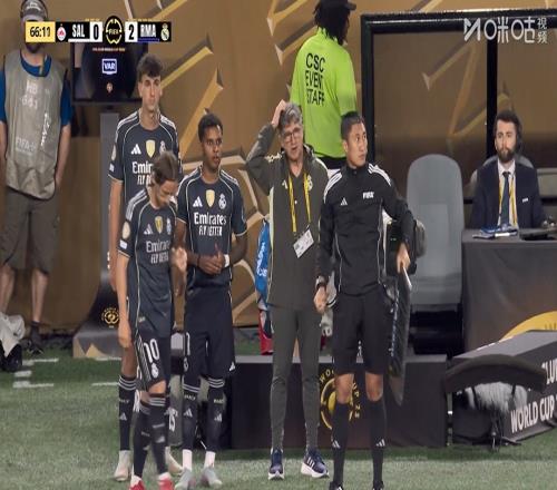 马宁出镜！魔笛、罗德里戈登场，换下维尼修斯、吕迪格