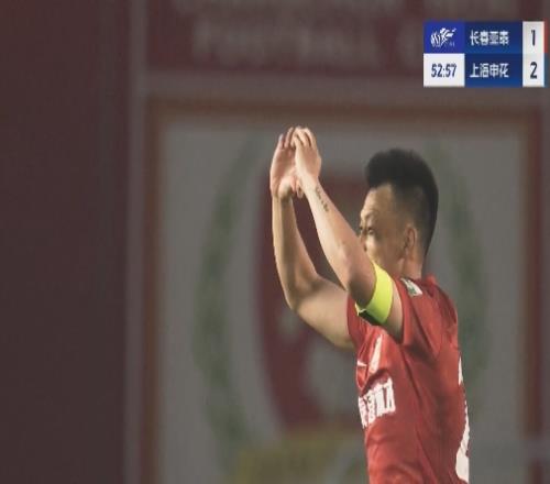 37岁谭龙赛季第9球！赵英杰送助攻，亚泰追回一球12申花