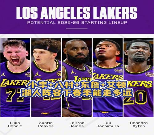 艾顿加盟！湖人这个阵容下赛季能走多远
